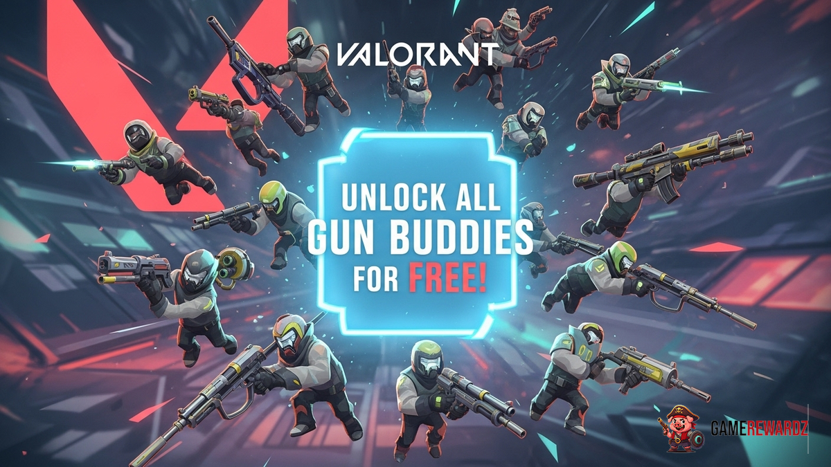 Valorant: Unlock All Gun Buddies for FREE!